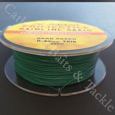 PE BRAID Projectile Main line 70lb Dark Green